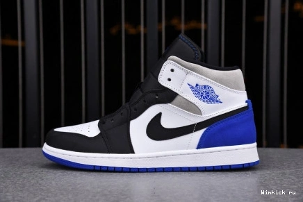 TOE' 1 SE JORDAN MID 'ROYAL BLACK AIR 0724